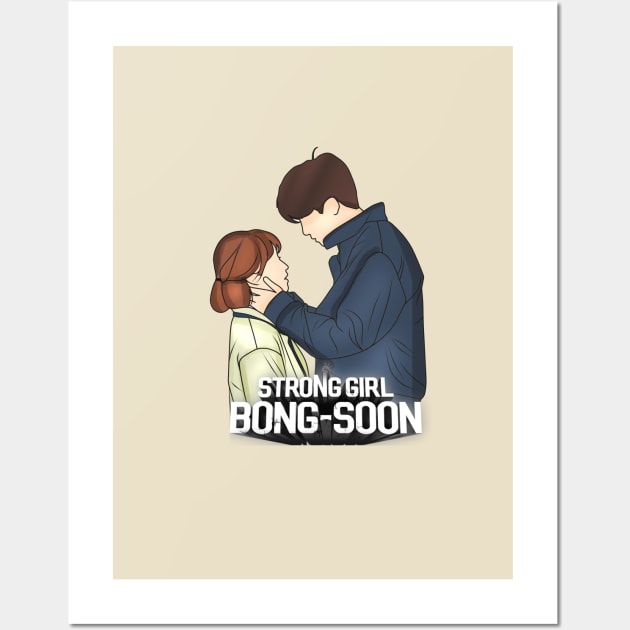 STRONG GIRL BONG-SOON Wall Art by ArtByAzizah